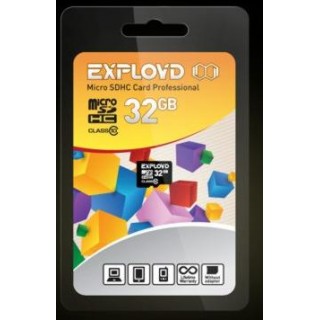 

Карта памяти Exployd MicroSDHC 32GB Class10