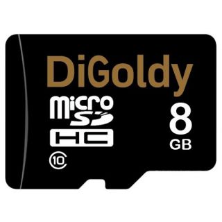 

Карта памяти Digoldy microSDHC 8GB Class10