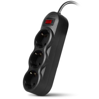 

Сетевой фильтр Sven SF-03L 1,8 м (3 розетки) черный