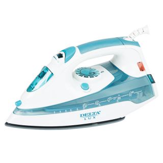 

Утюг Delta Lux DL-710 белый с серо-голубым