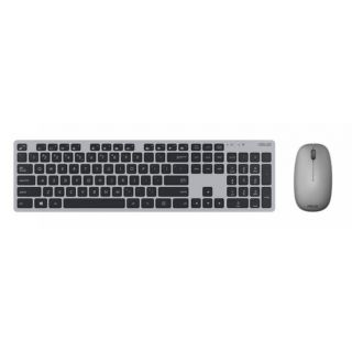 

Комплект мыши и клавиатуры ASUS W5000 серый/черный