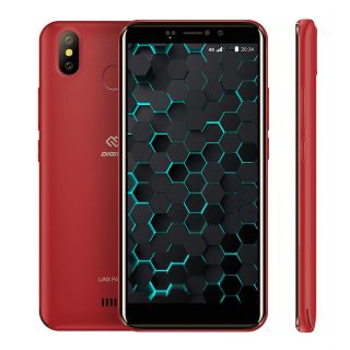 

Телефон Digma Linx Pay 4G красный
