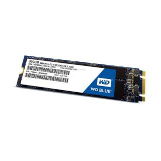 SSD накопитель Western Digital Blue SATA III/500Gb/M.2 2280 (WDS500G2B0B) от Imperiatechno