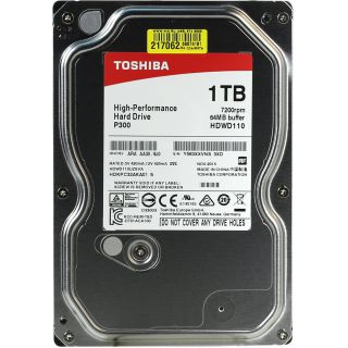 

Жесткий диск Toshiba P300 SATA-III/1Tb/7200rpm/64Mb/3.5 (HDWD110UZSVA)
