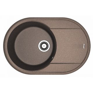 

Кухонная мойка Flortek Дафна 760 коричневый