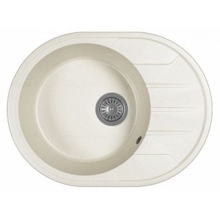 

Кухонная мойка Bamboo Лиана 620 белый