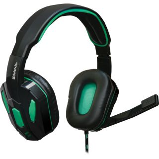 

Компьютерная гарнитура Defender Warhead G-275 зеленый/черный (64122)