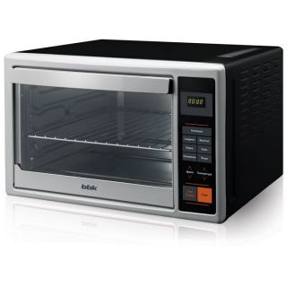 

Мини-печь BBK OE3074D черный/cеребро