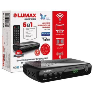 

Цифровой тюнер LUMAX DV1108HD