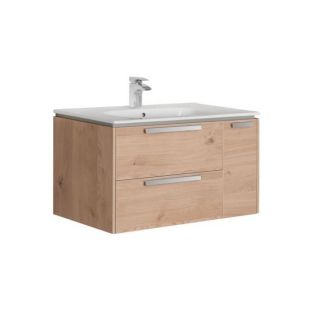 

Тумба Roca LAGO для раковины VICTORIA 800мм, светлый дуб (7857296444)