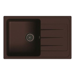 

Кухонная мойка Ewigstein Elegant 50F шоколад