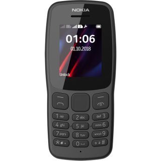 Телефон Nokia 106 DS Grey (TA-1114) от Imperiatechno