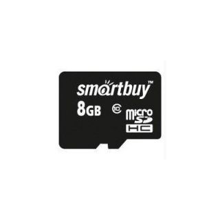 

Карта памяти Smartbuy MicroSDHC 8GB Сlass10