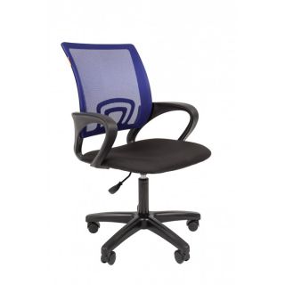 Фото - Кресло Chairman 696 LT TW-05 синий компьютерное кресло chairman 696 lt офисное обивка текстиль цвет красный