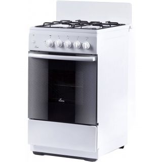 

Газовая плита Flama AK 1416 W белый (без крышки)