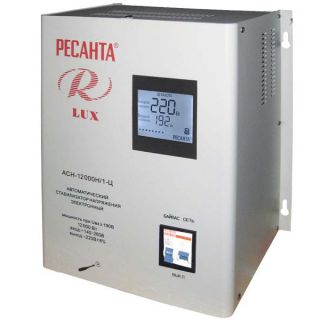 

Стабилизатор напряжения Ресанта АСН-12000Н/1-Ц