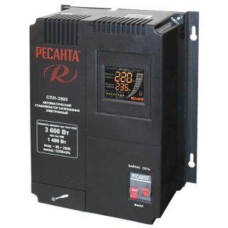

Стабилизатор напряжения Ресанта СПН-3600
