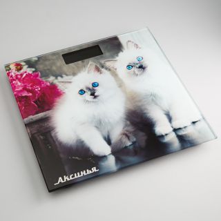

Напольные весы Аксинья КС-6003 пушистые котята