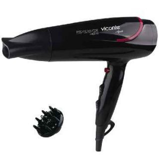 

Фен Viconte VC-3724 черный/розовый