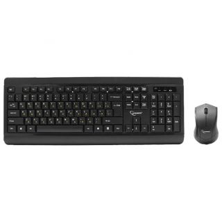 

Комплект мыши и клавиатуры Gembird KBS-8001 черный