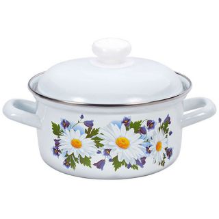 

Кастрюля Лысьва 1512АП2/4 Кастр. эм. 3,0л Ромашковое поле