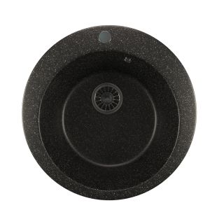 

Кухонная мойка Mixline ML-GM13 черный (308) (525086)