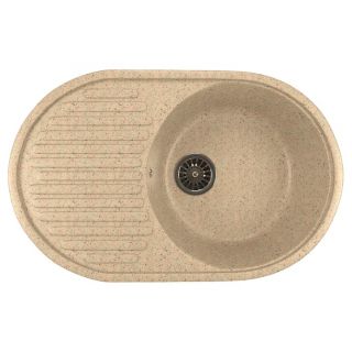 

Кухонная мойка Mixline ML-GM16 бежевый (328) (525114)