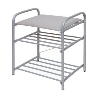 

Банкетка Nika Б1 500*330*450мм серебро