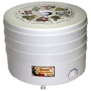 

Сушилка для продуктов Ротор Дива СШ-007-07 (3 прозр. реш. в гофротаре)