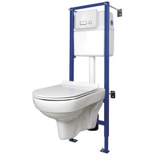 

Комплект инсталляции Cersanit CITY CLEAN ON белый (S-SET-CITYC/LPRO/S-DL/In-Wg-w)