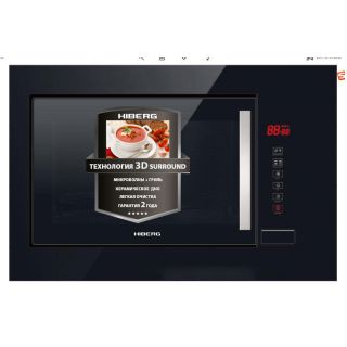 

Встраиваемая микроволновая печь HIBERG VМ 6502 B