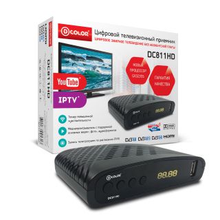 

Цифровой тюнер D-COLOR DC811HD