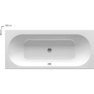 

Ванна Ravak CITY SLIM 180х80см белая