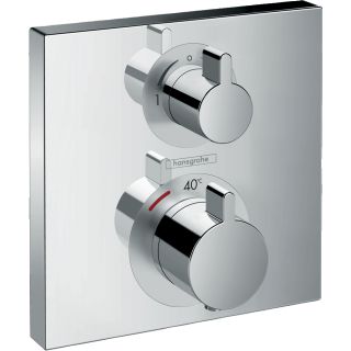 

Смеситель для ванны Hansgrohe Ecostat Square 15714000 (внешняя часть)