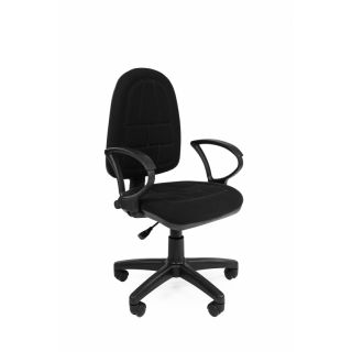 Кресло Chairman Стандарт Престиж ткань С-3 черный кресло офисное chairman стандарт престиж chairman 7033363 ткань с 2 серый
