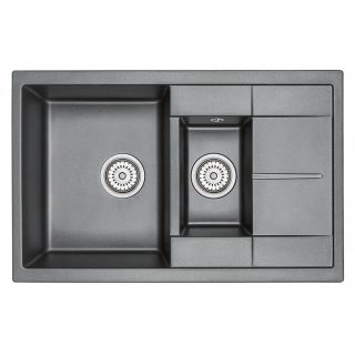 

Кухонная мойка Granula 7802 шварц