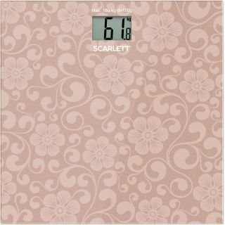 

Напольные весы Scarlett SC-BS33E034 розовый
