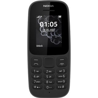 

Телефон Nokia 105 SS Black без ЗУ (TA-1203)