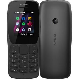 

Телефон Nokia 110 DS Black (TA-1192)