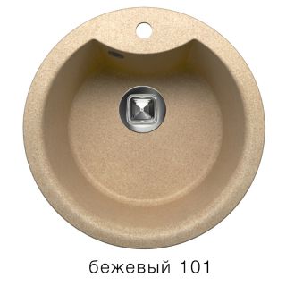 

Кухонная мойка Tolero R-108Е бежевый (101)