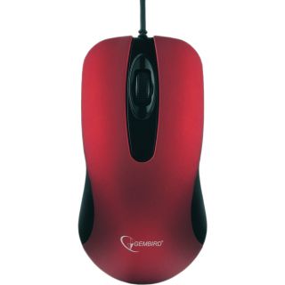 Компьютерная мышь Gembird MOP-400-R красный