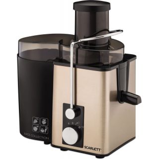

Соковыжималка Scarlett SC-JE50S35 золотистый/черный