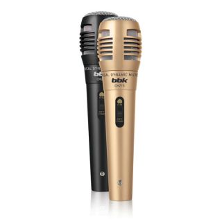 

Микрофон BBK CM215 черный/шампань