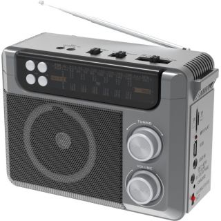 Радиоприёмник Ritmix RPR-200 серый радиоприёмник ritmix rpr 065 gray