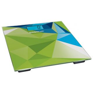 

Напольные весы Ergolux ELX-SB03-C34 абстракция зелено-синяя