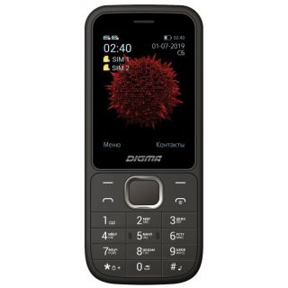 

Телефон Digma LINX C240 черный