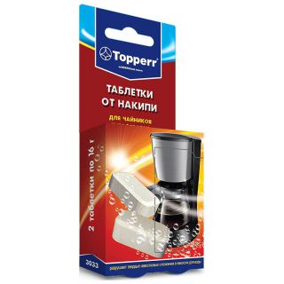 

Средство для ухода за техникой Topperr 3033 таблетки от накипи 2 шт
