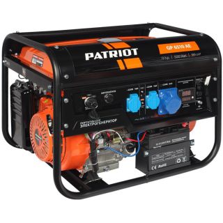 

Электрогенератор Patriot GP 6510AE