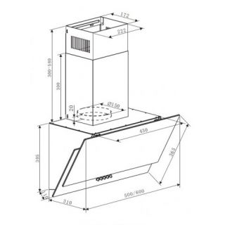 

Каминная вытяжка Schaub Lorenz SLD DY6127