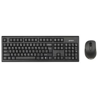 

Комплект мыши и клавиатуры A4Tech 7100N USB черный